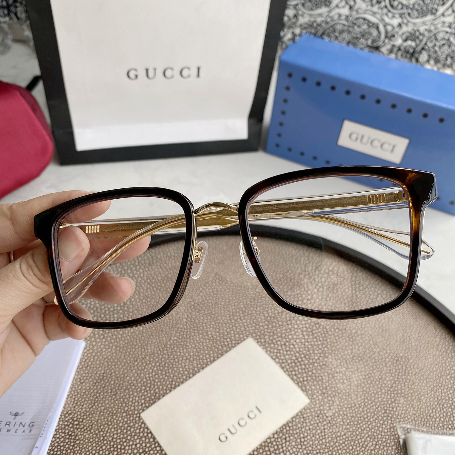 Gvc*1 Eyewear square tinted sunglasses
