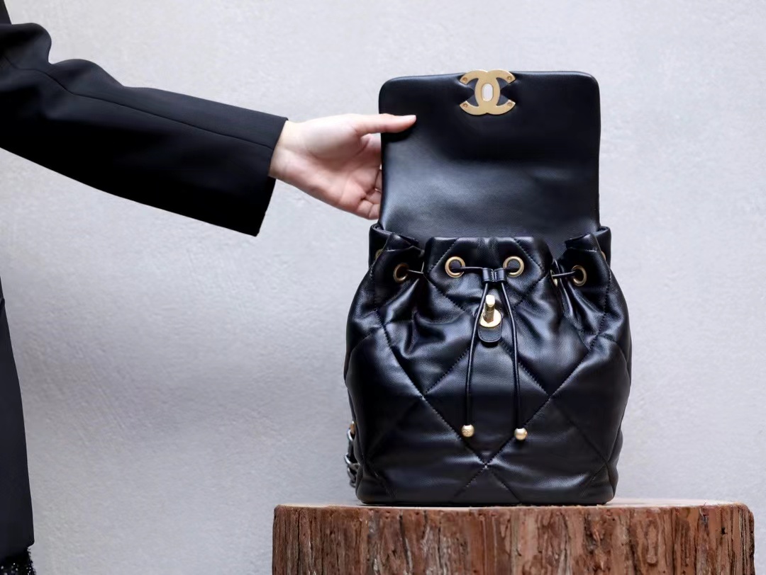 Ch**el Lambskin Backpack