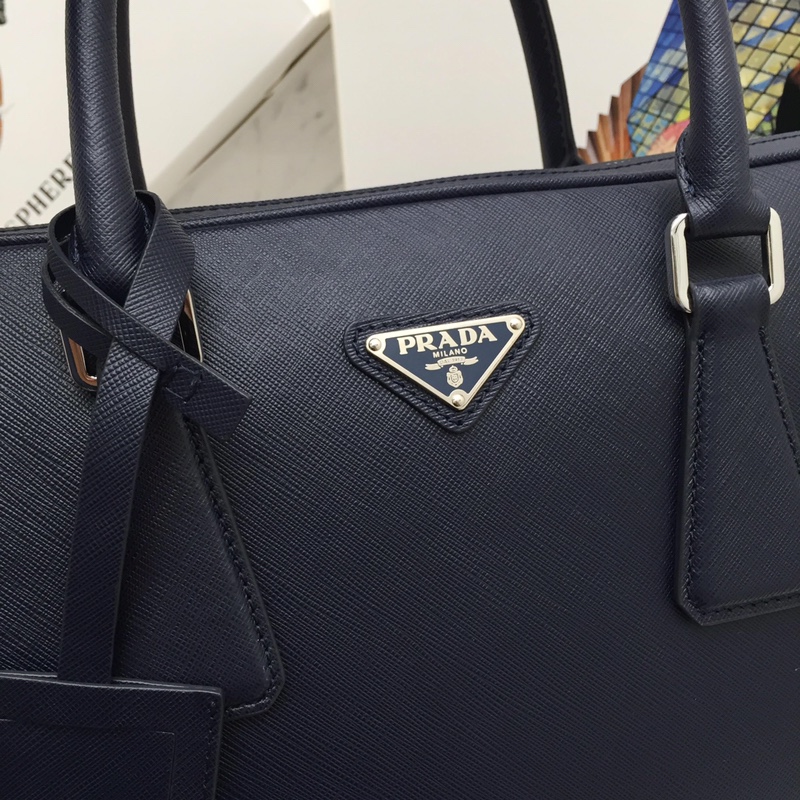 Saffiano Leather Work Bag