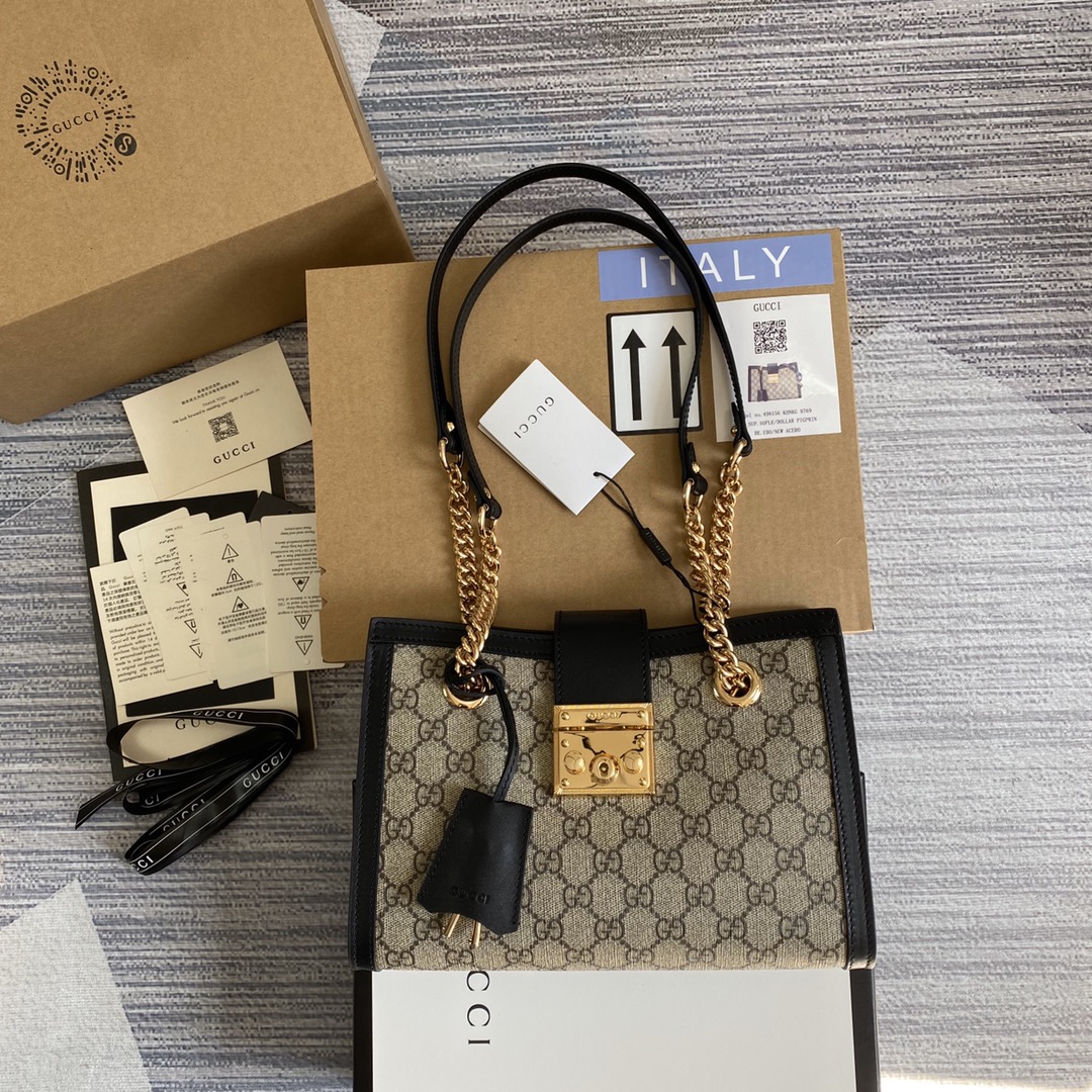 Gvc*1 Padlock Small Shoulder Bag