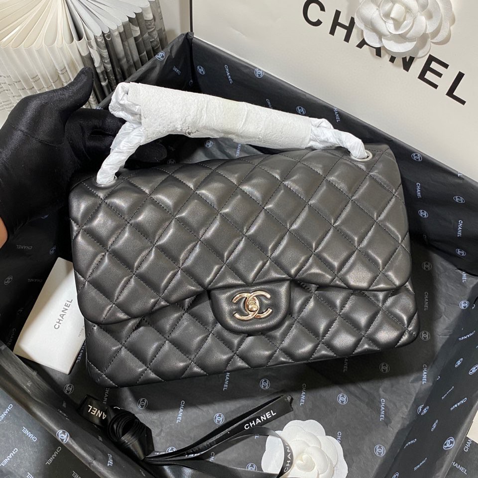 Ch**el Flap Bag Large