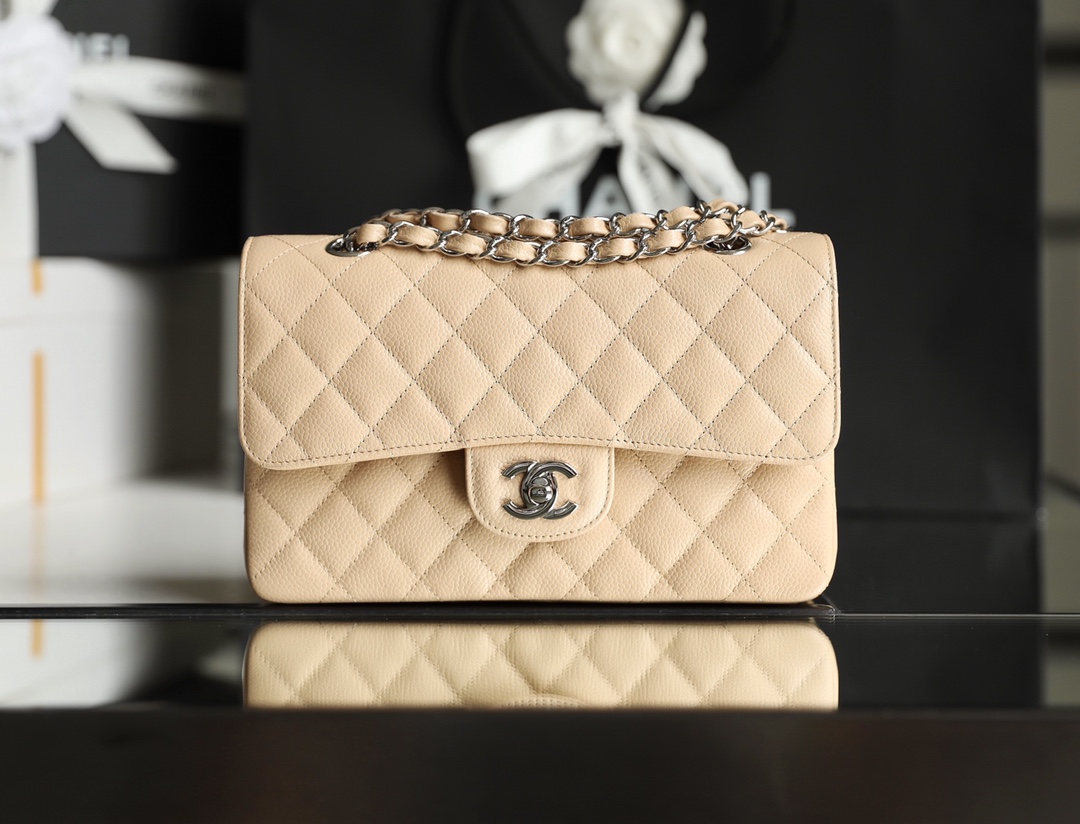 Ch**el small classic flap bag