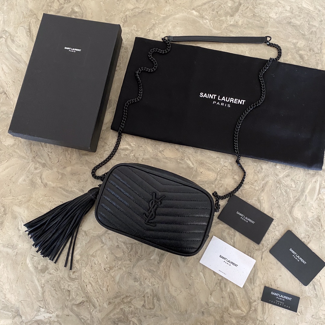Y51 Mini Lou Quilted Leather Camera Bag