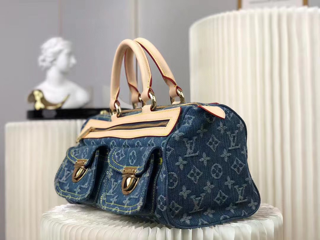 l0vis vvtt0n monogram De*1m neo speedy blue