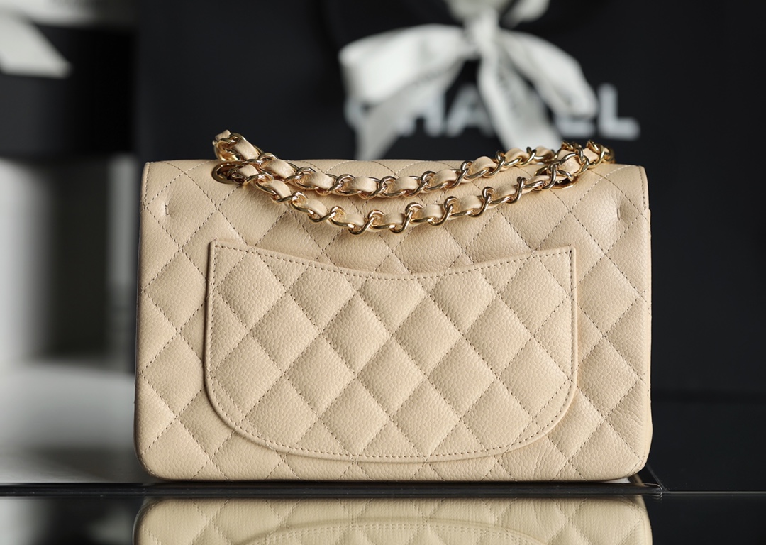 Ch**el small classic flap bag
