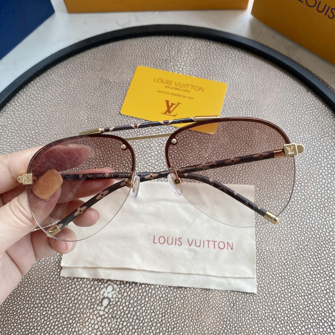L0vis Vvtt0n CLOCKWISE CANVAS SUNGLASSES