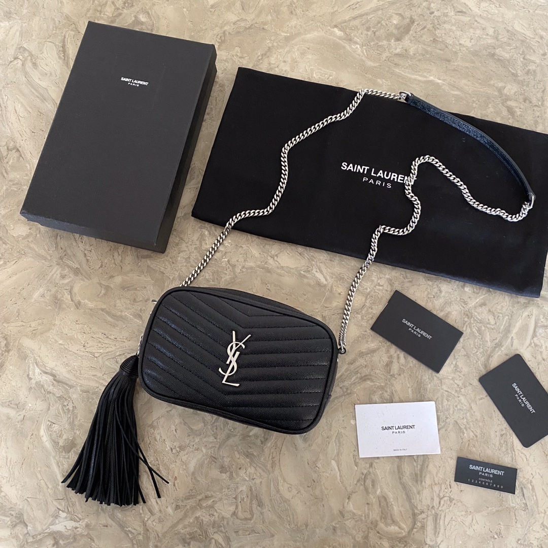 Y51 Mini Lou Quilted Leather Camera Bag