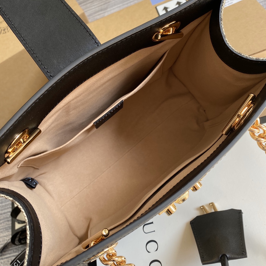 Gvc*1 Padlock Small Shoulder Bag