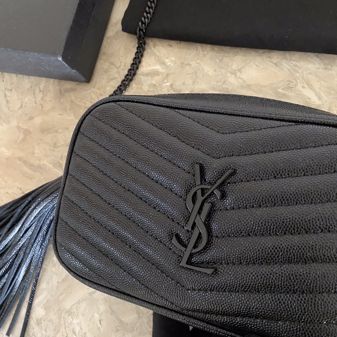 Y51 Mini Lou Quilted Leather Camera Bag