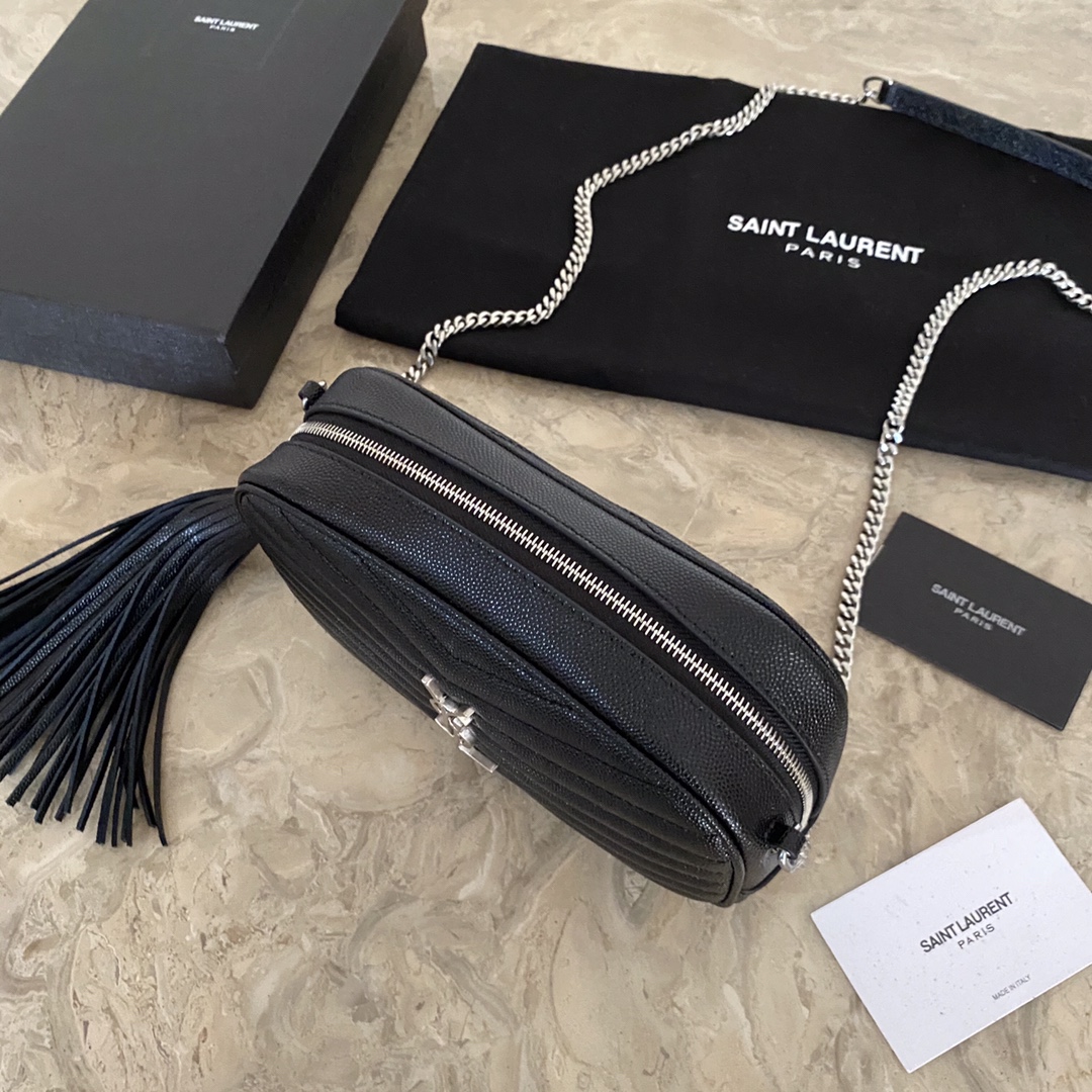 Y51 Mini Lou Quilted Leather Camera Bag