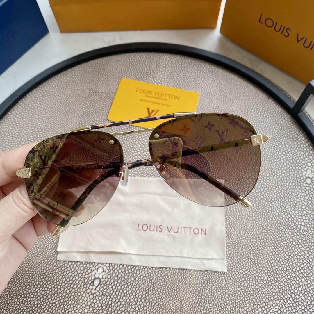 L0vis Vvtt0n CLOCKWISE CANVAS SUNGLASSES