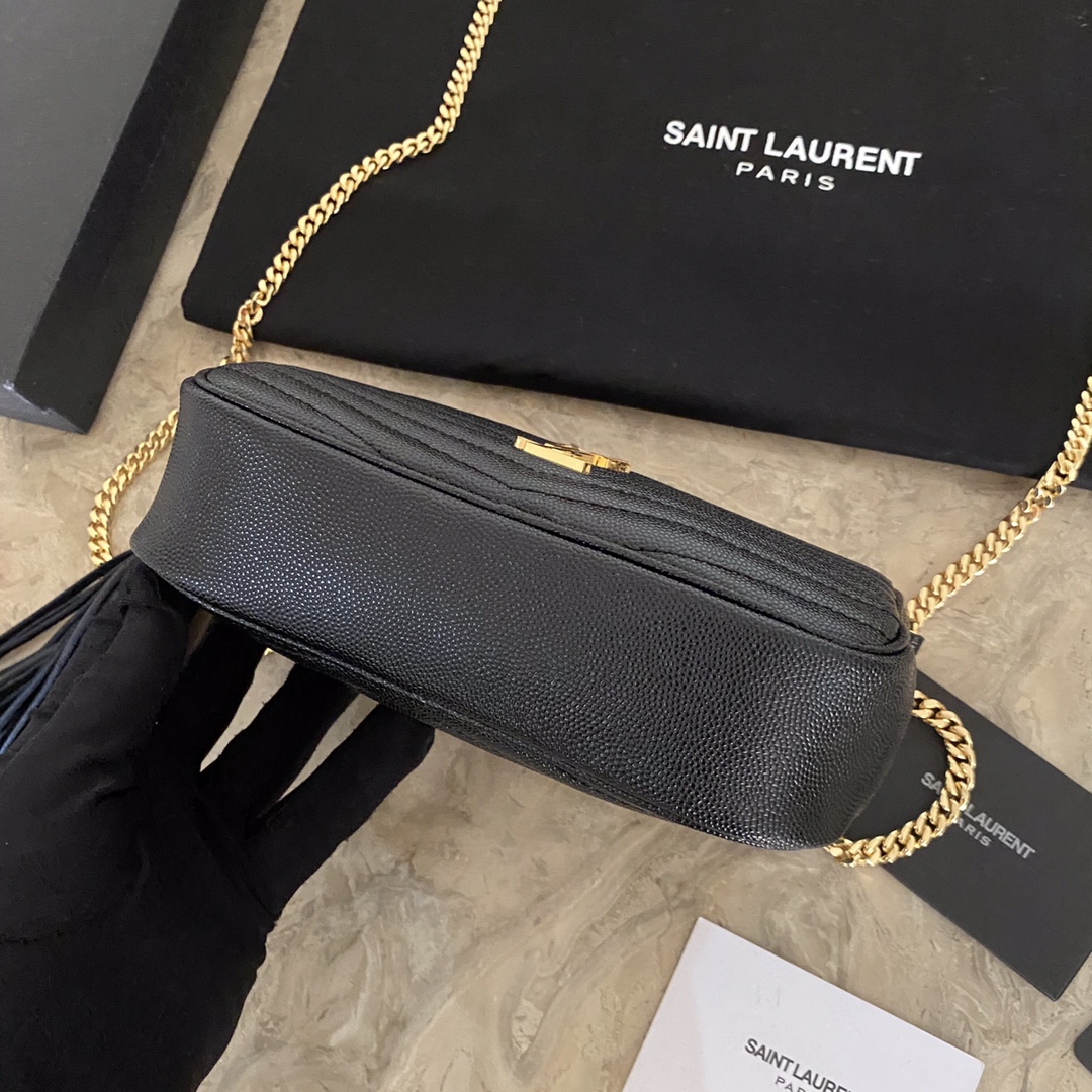 Y51 Mini Lou Quilted Leather Camera Bag