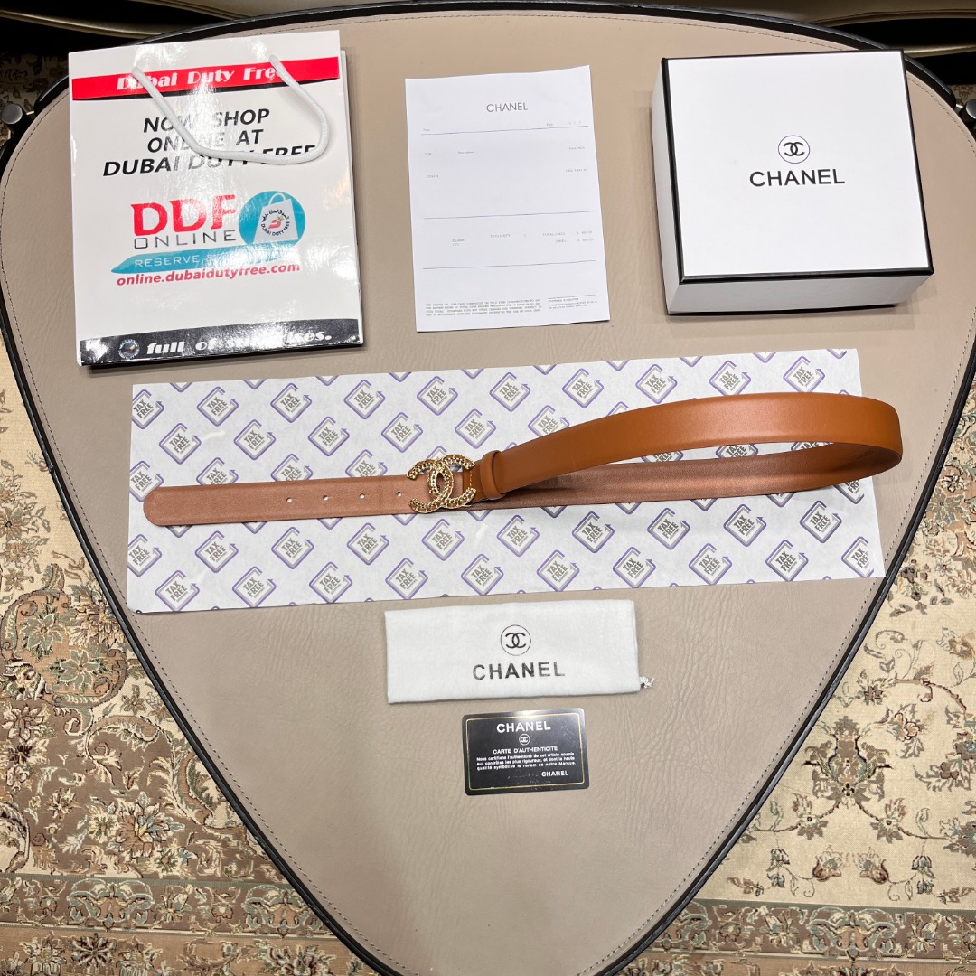 Ch**el leather belt