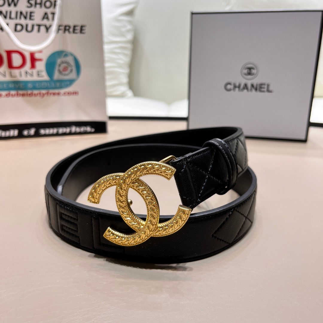 Ch**el leather belt