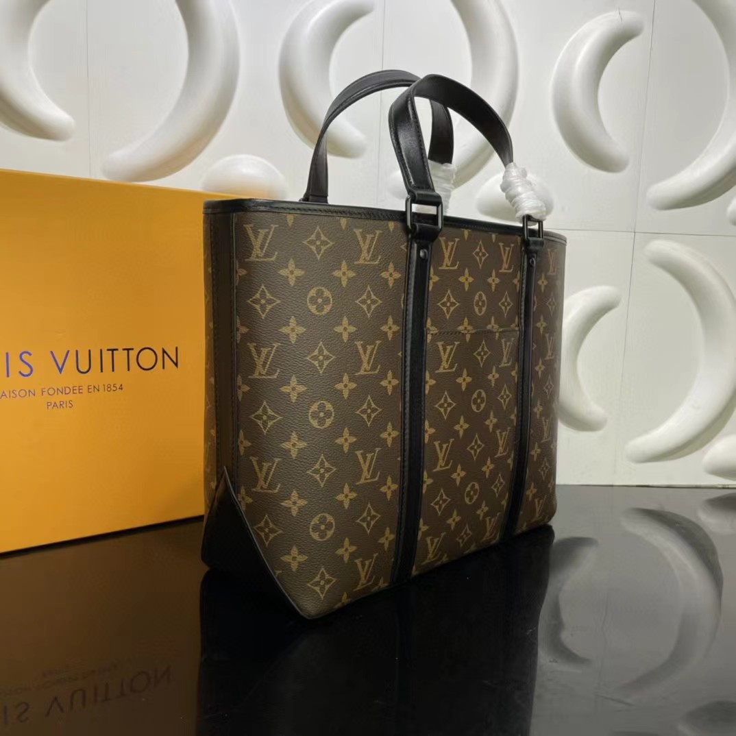 L0vis Vvtt0n Monogram Macassar Weekend Tote GM