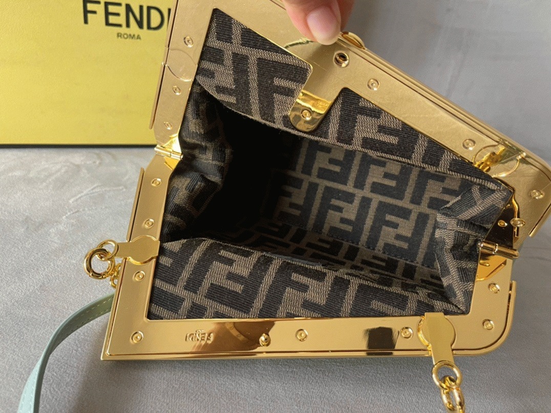 Top Quality Replica F**di First Small Bag In Gold