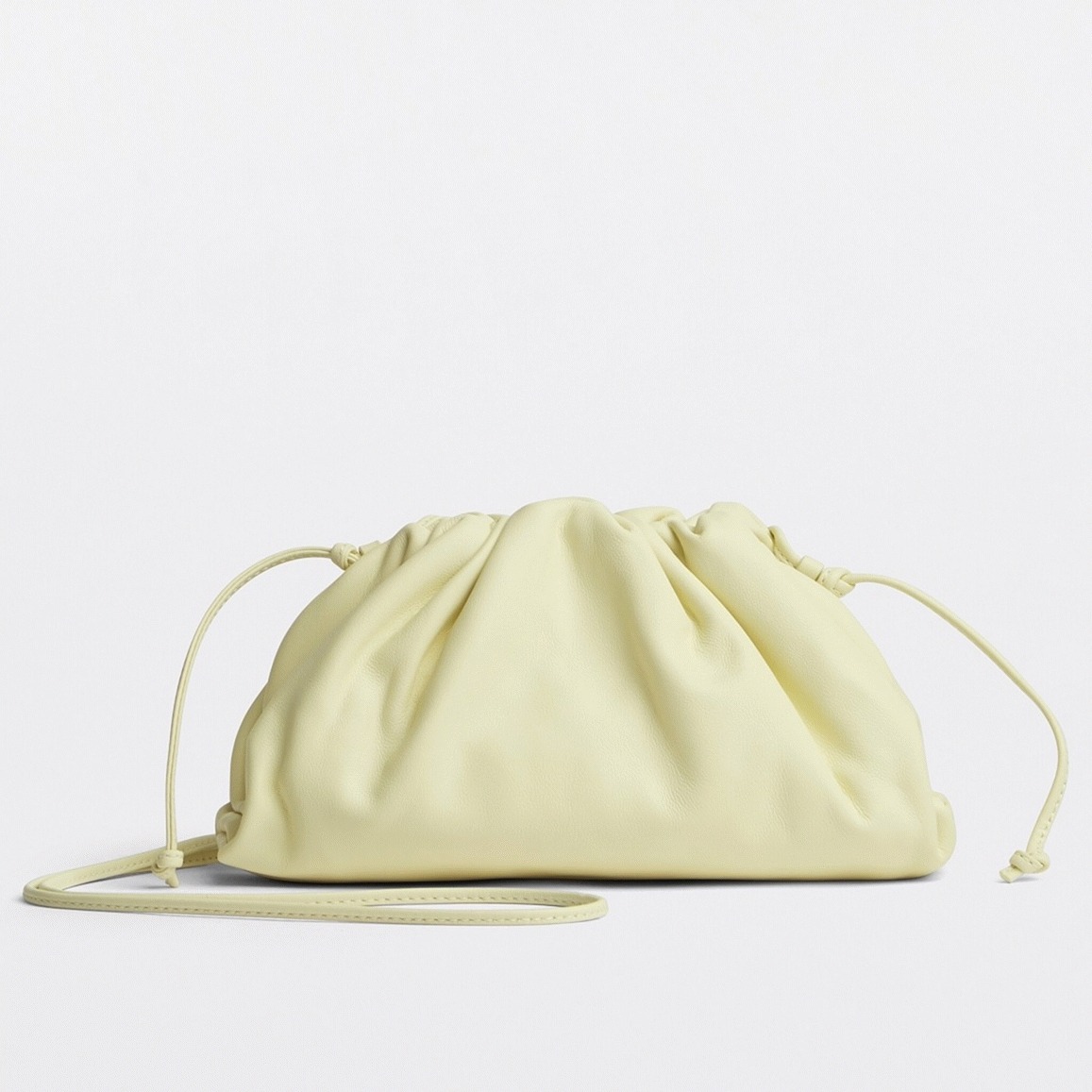 Fake B0tt*ga Ven*ta Mini Pouch with Strap Zest Washed