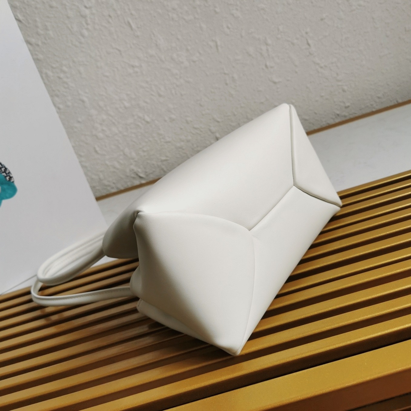 Pra*a S*pernova Small Shoulder Bag Knockoff in White
