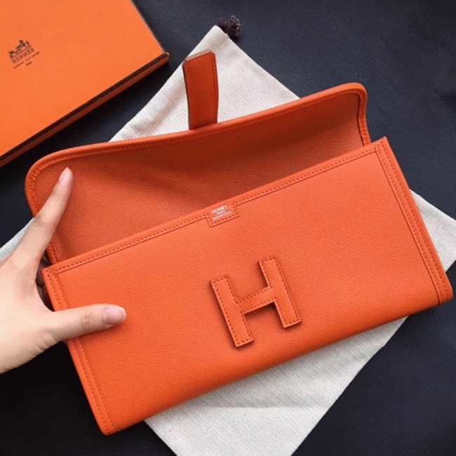 Orange Fake H**me5 Jige Elan 29 Colorful Handbag