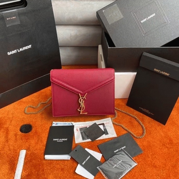 Replica Sa1nt Lau*nt Cassandra Medium Chain Bag Red