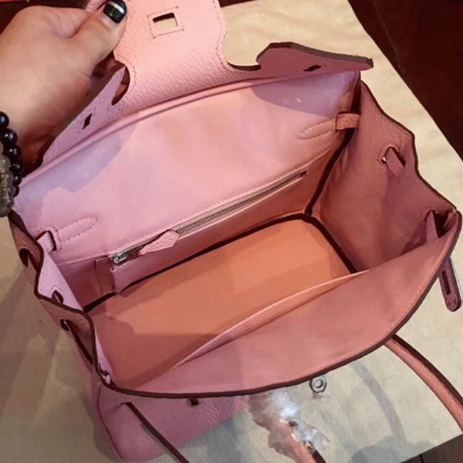 Pink H**me5 Birkin 25cm Luxury Designer Knockoff Bag