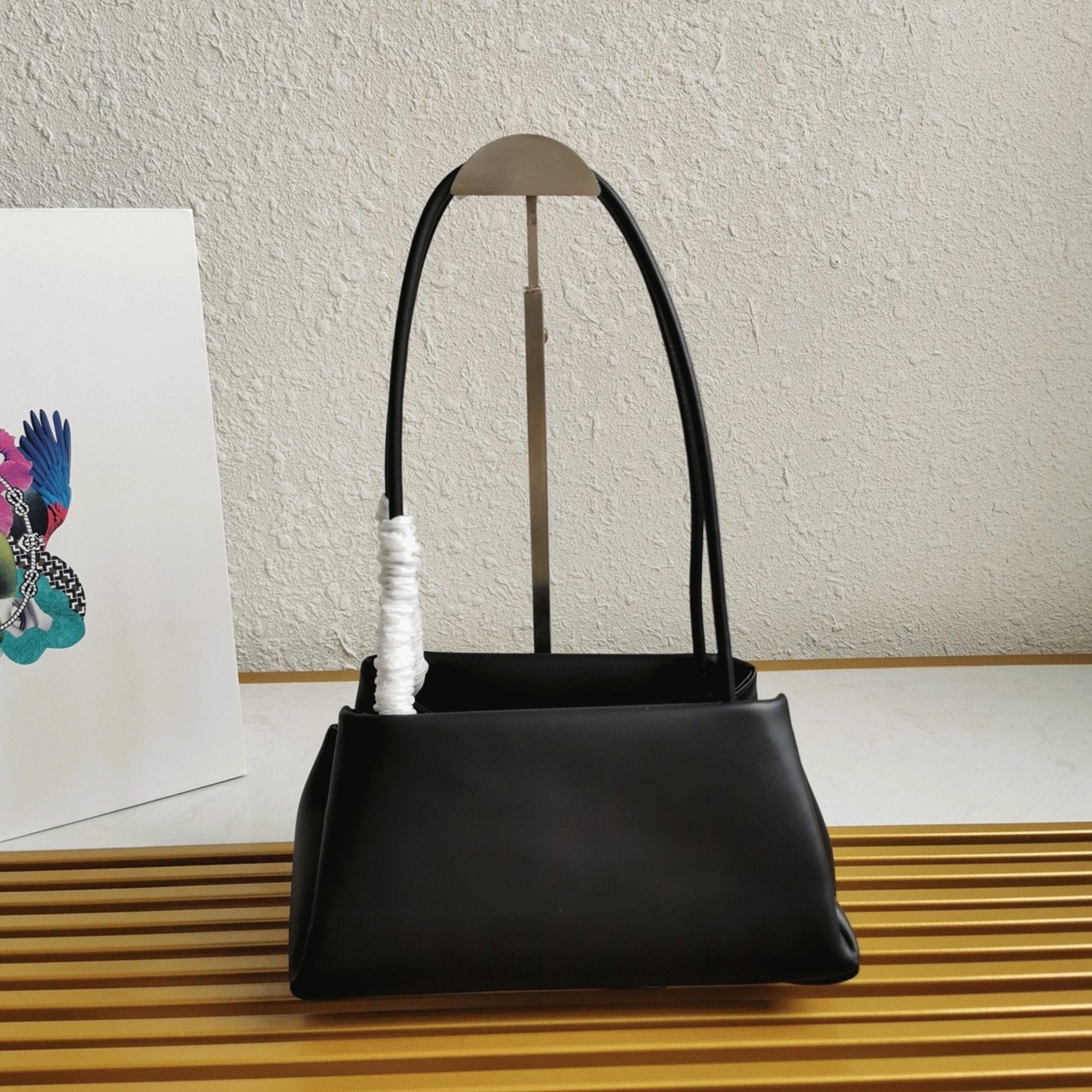 Pra*a S*pernova Small Shoulder Bag Replica in Black