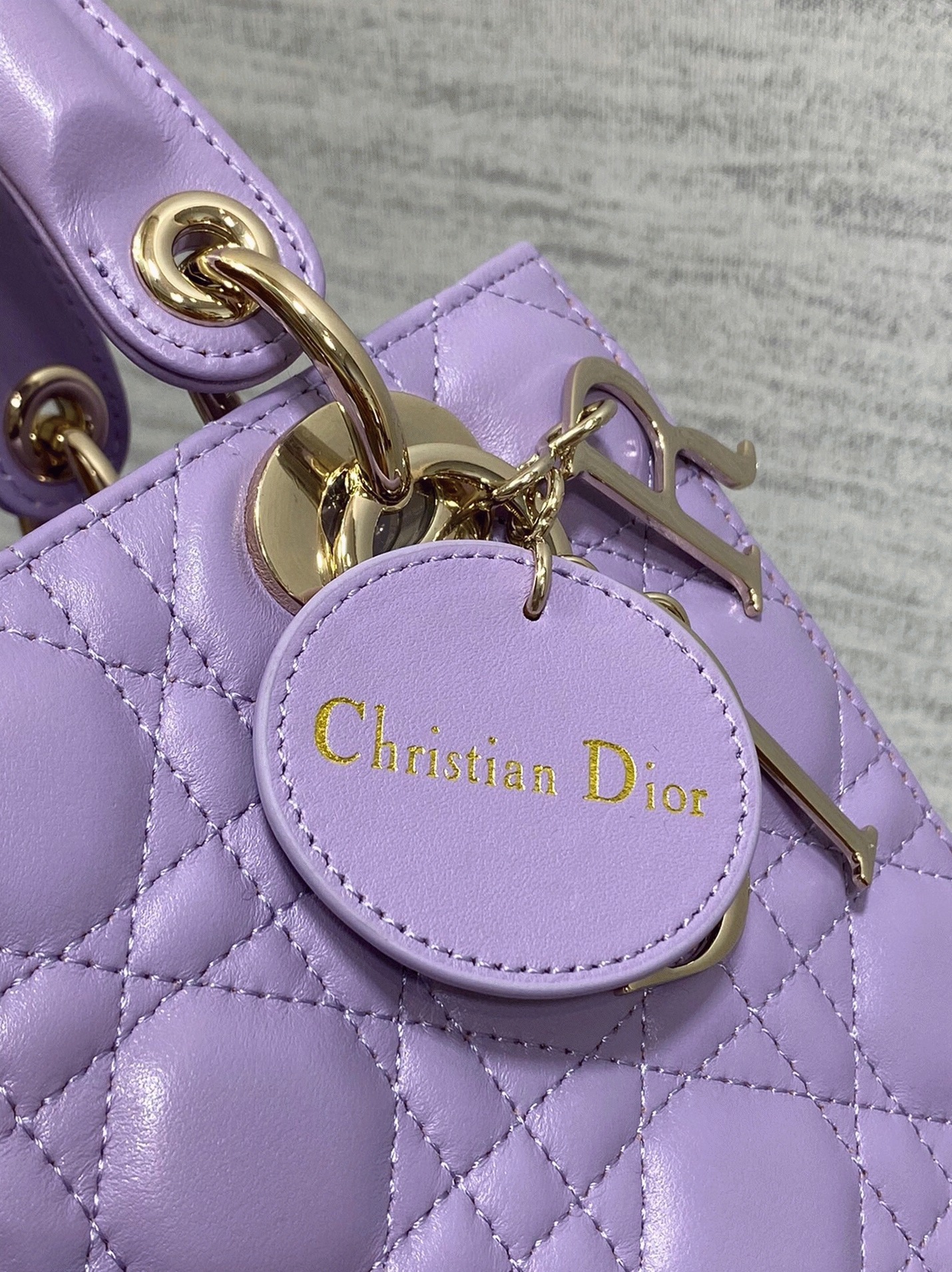 D10r Small Lady D10r My ABCD10r Bag Knockoff in Lilas