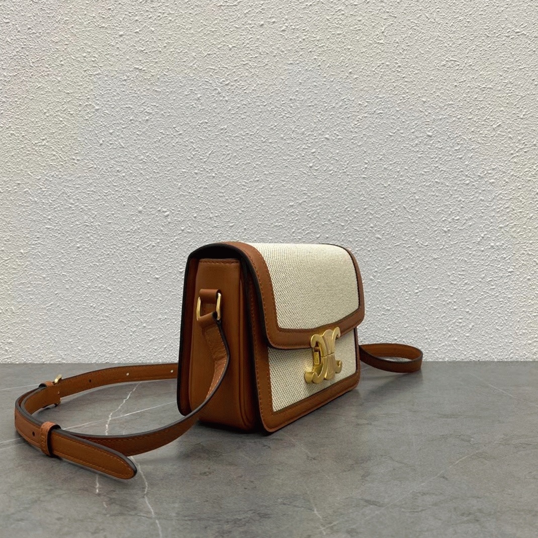 Top Quality Fake Ce1i*e Triomphe Teen Bag In Textile
