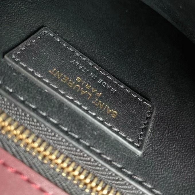 Fake Sa1nt Lau*nt Cassandra Medium Chain Bag Bordeaux