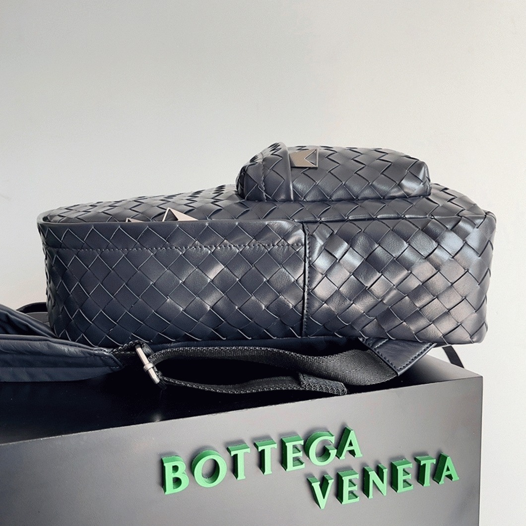 Fake B0tt*ga Ven*ta Small Backpack Dark Blue