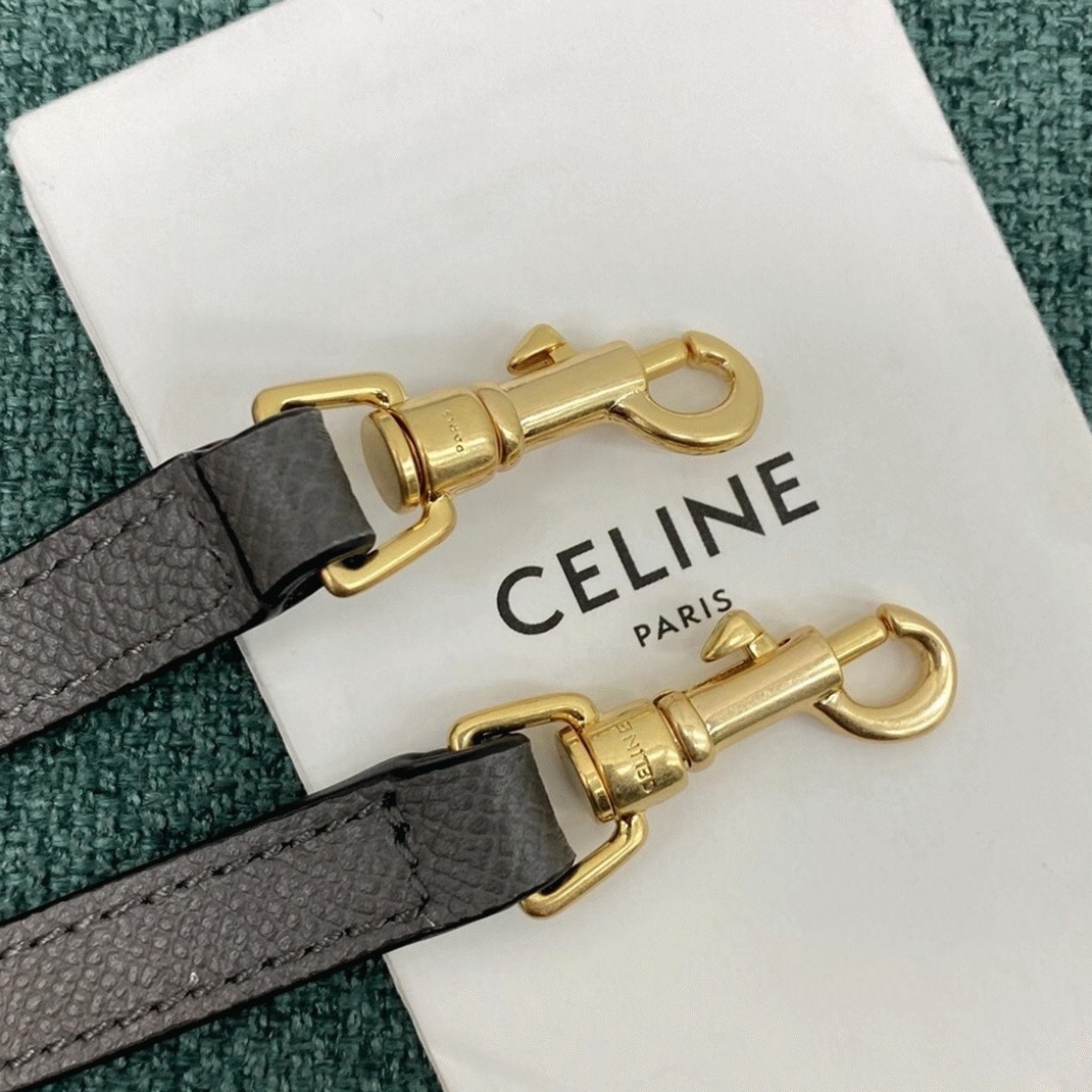 Ce1i*e Belt Nano Bag Fake in Grey