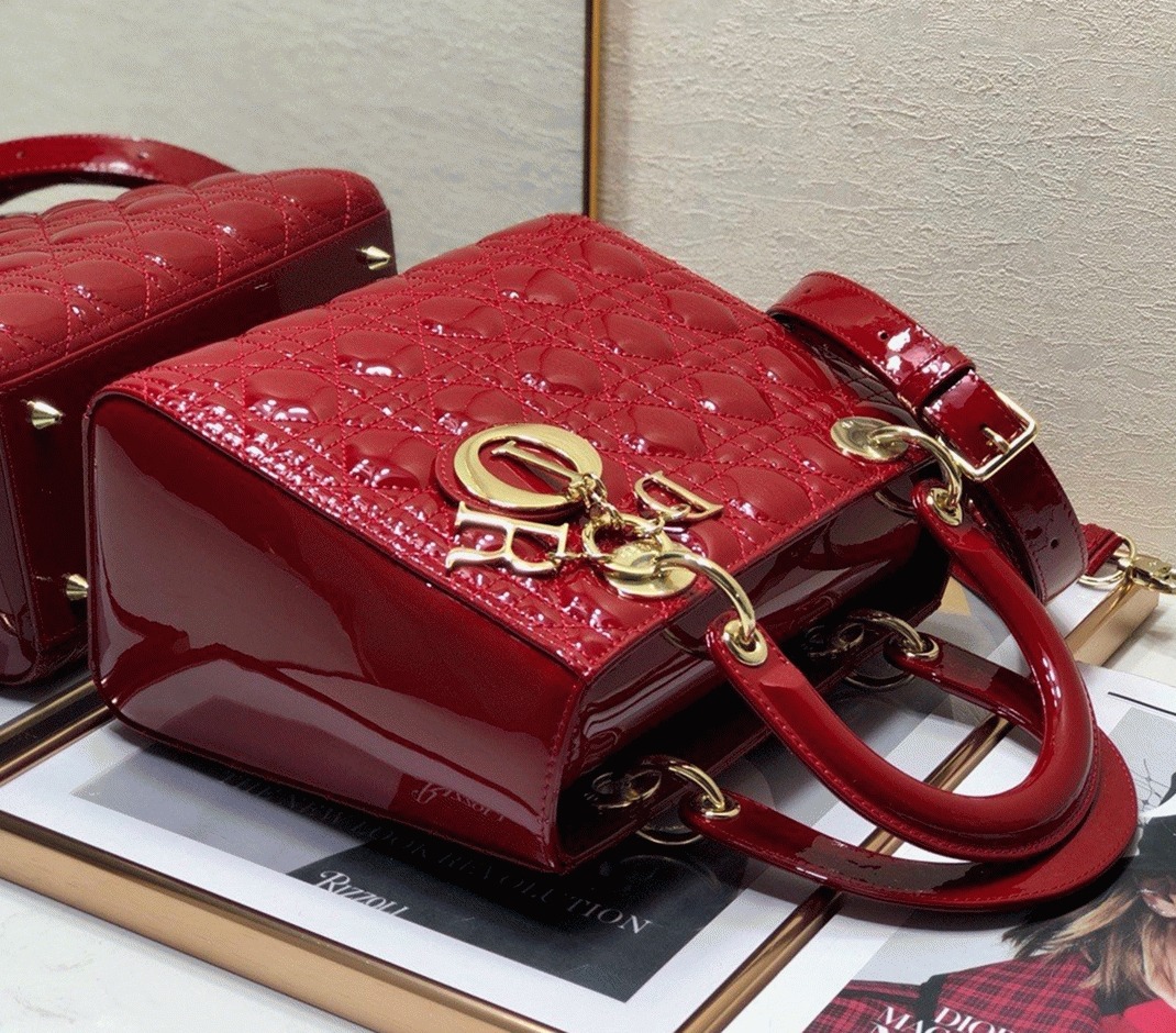 D10r Lady D10r Medium Bag Fake in Red