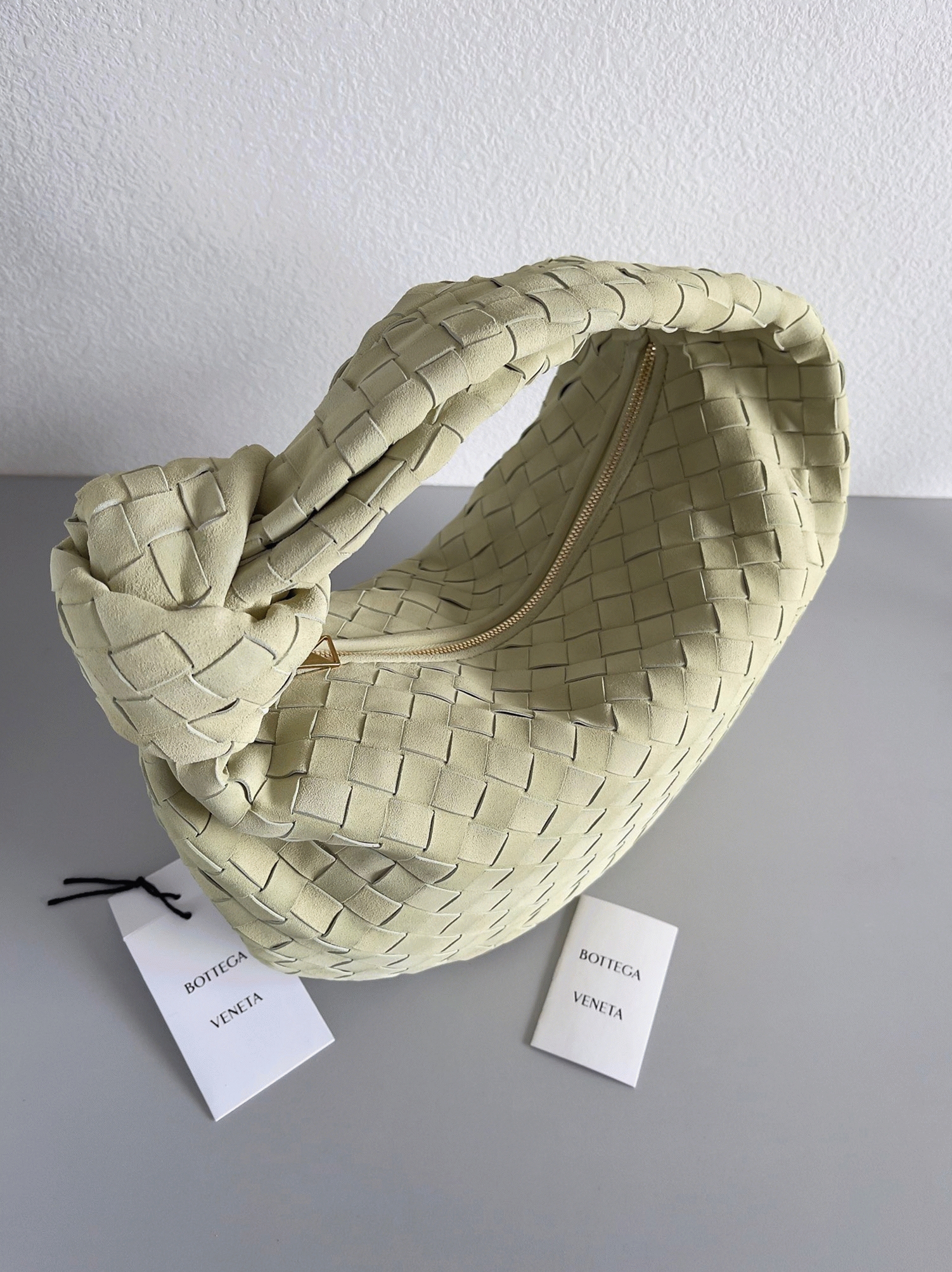 Knockoff B0tt*ga Ven*ta BV Jodie Teen Bag Lemon