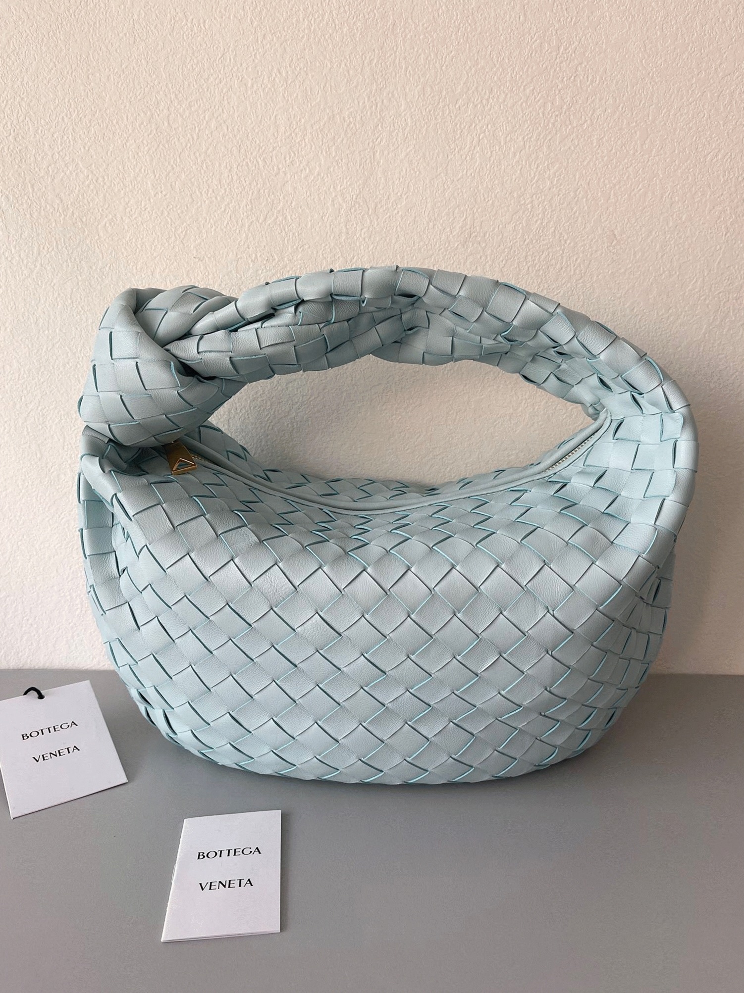 Fake B0tt*ga Ven*ta BV Jodie Teen Bag Teal Washed