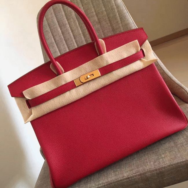 Budget Red H**me5 Birkin 30cm Fake Bag