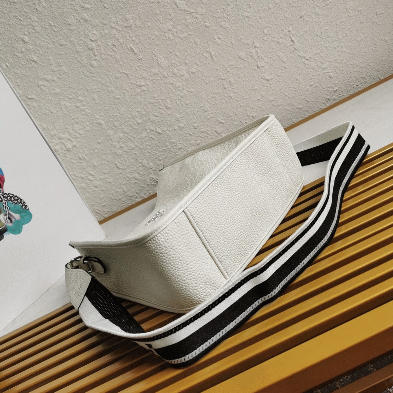 Pra*a Hobo Bag Knockoff in White