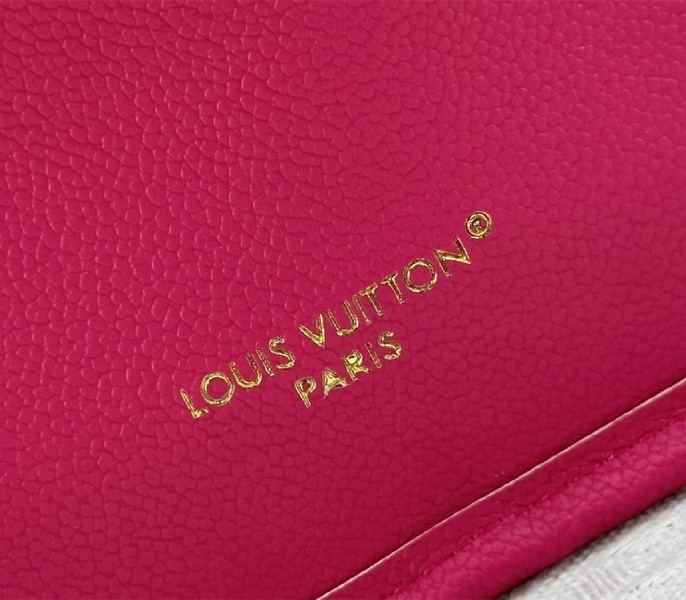 L0vis Vvtt0n Neverfull Bandouliere Inside Out BB Tote In Monogram Canvas And Rose Pondichery Leather