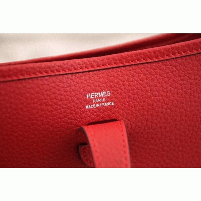 Red Evelyne III PM Bag Fake Luxury H**me5 Casual Tote