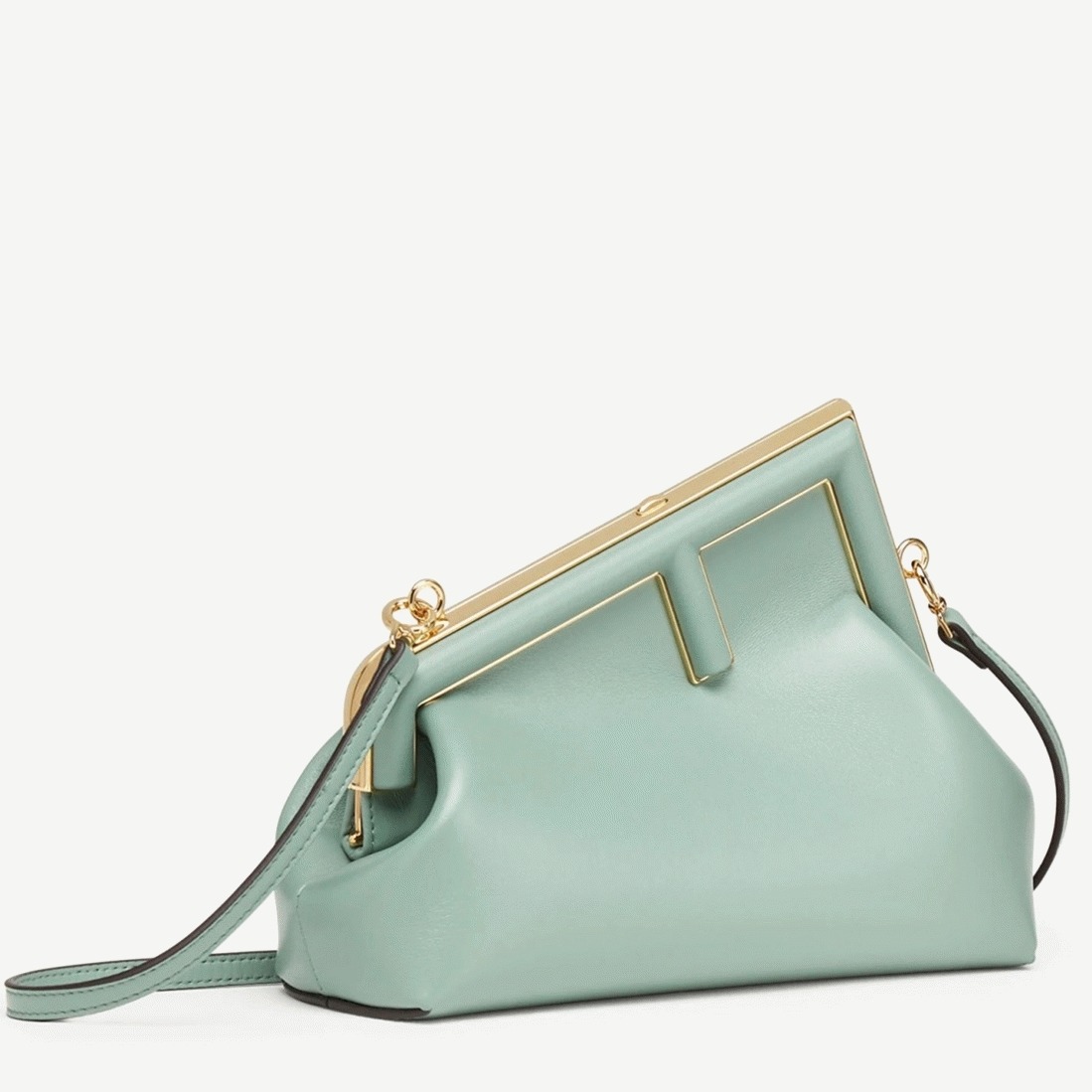 Top Quality Fake F**di First Small Bag In Mint Green