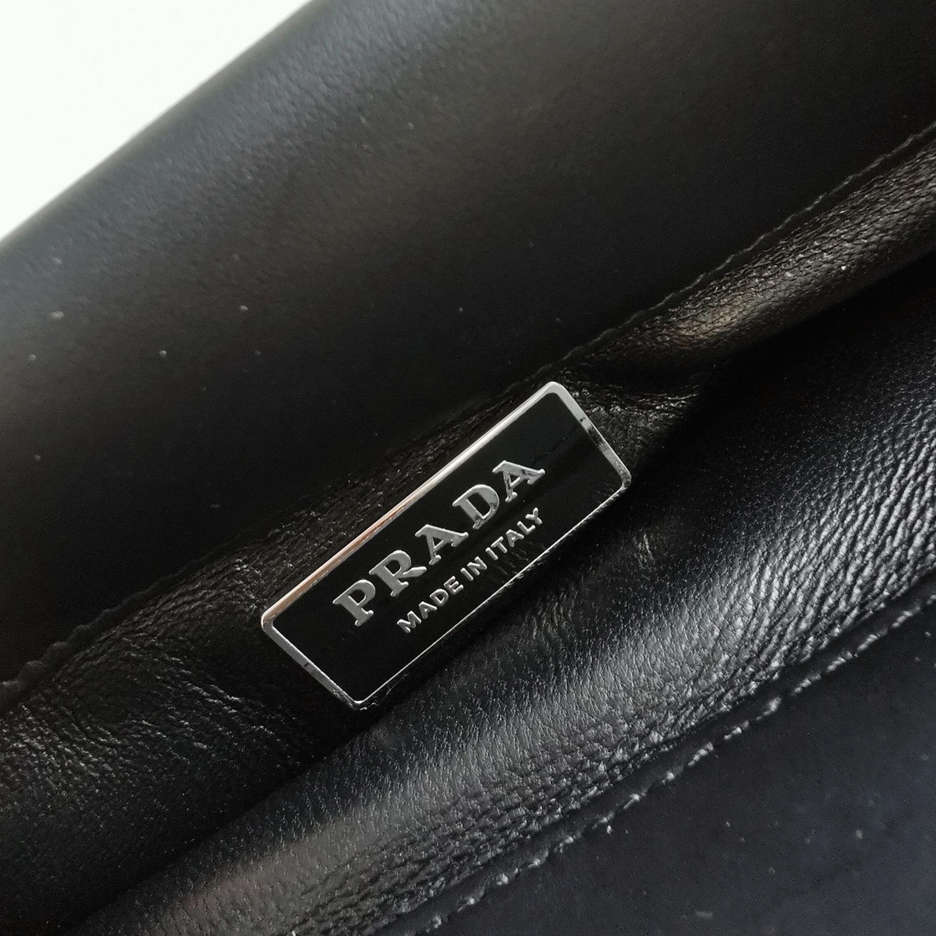 Pra*a S*pernova Small Shoulder Bag Replica in Black