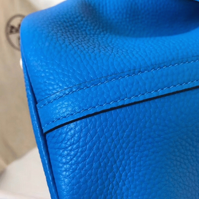 Top quality blue hydra fake H**me5 Picotin Lock 22cm handbag