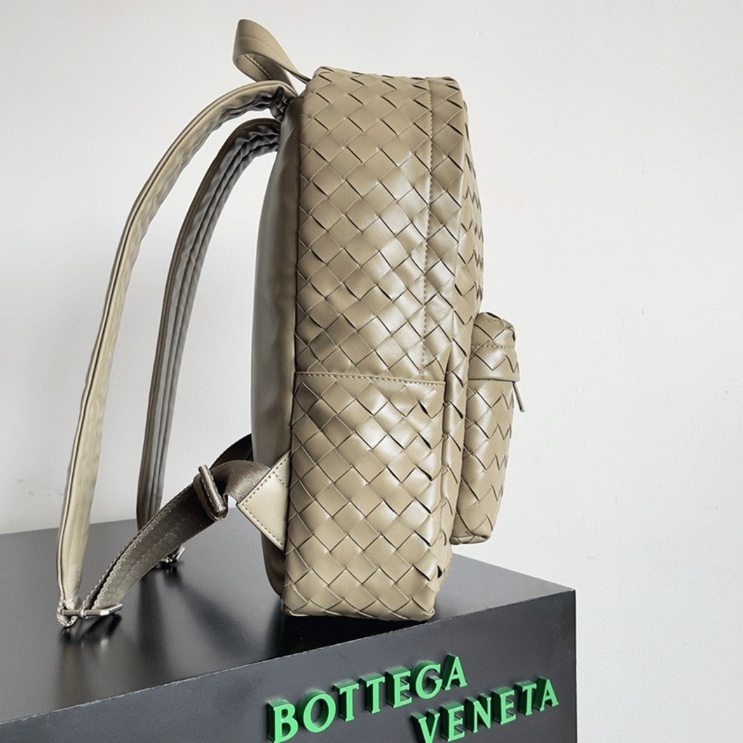 Fake B0tt*ga Ven*ta Small Backpack Taupe