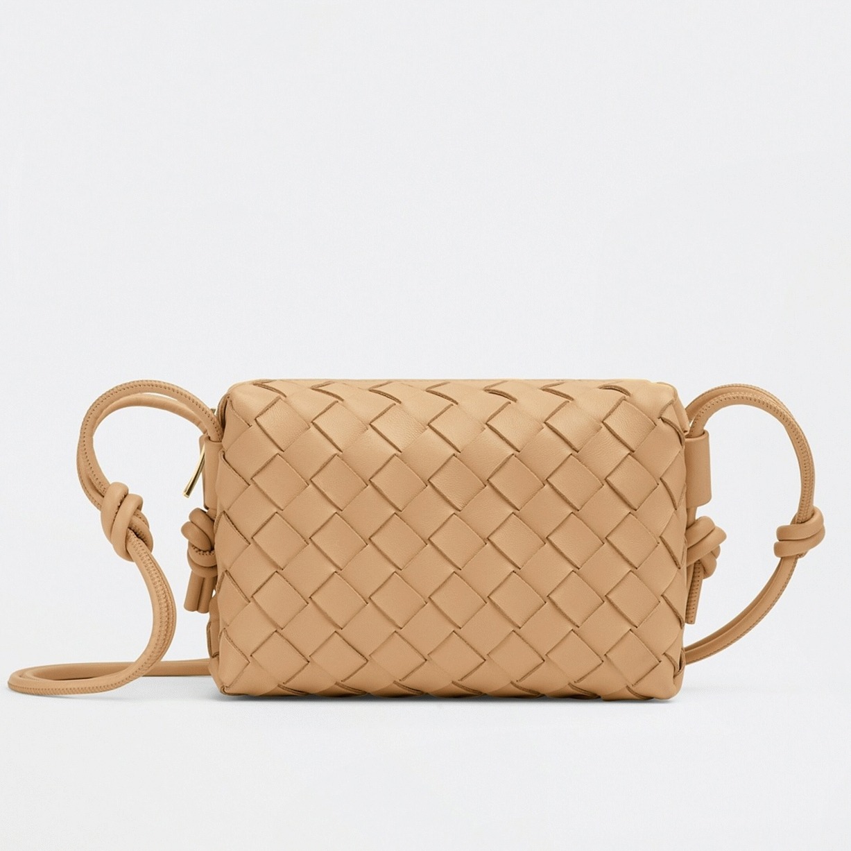 Fake B0tt*ga Ven*ta Loop Mini Bag Almond