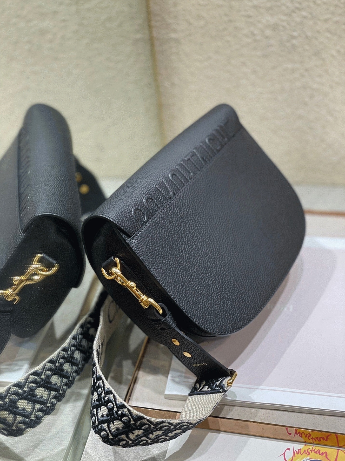 D10r Bobby Large Bag Imitation in Black
