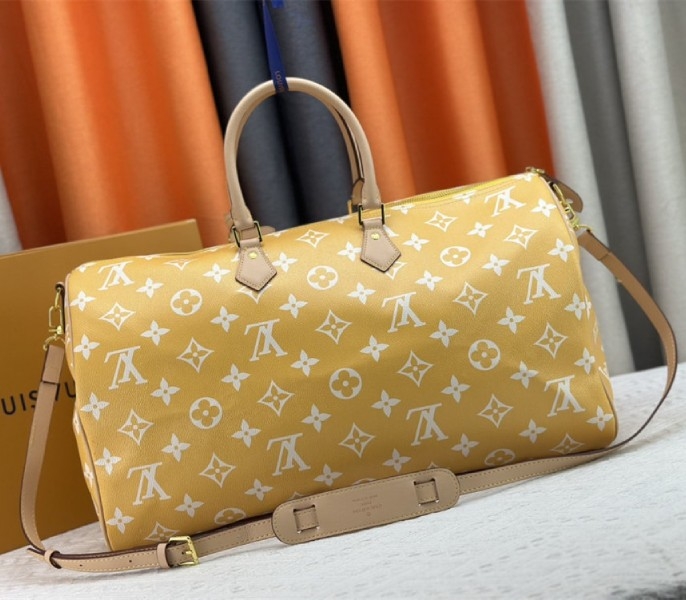 L0vis Vvtt0n Speedy P9 Bandouliere 50 Bag In Yellow