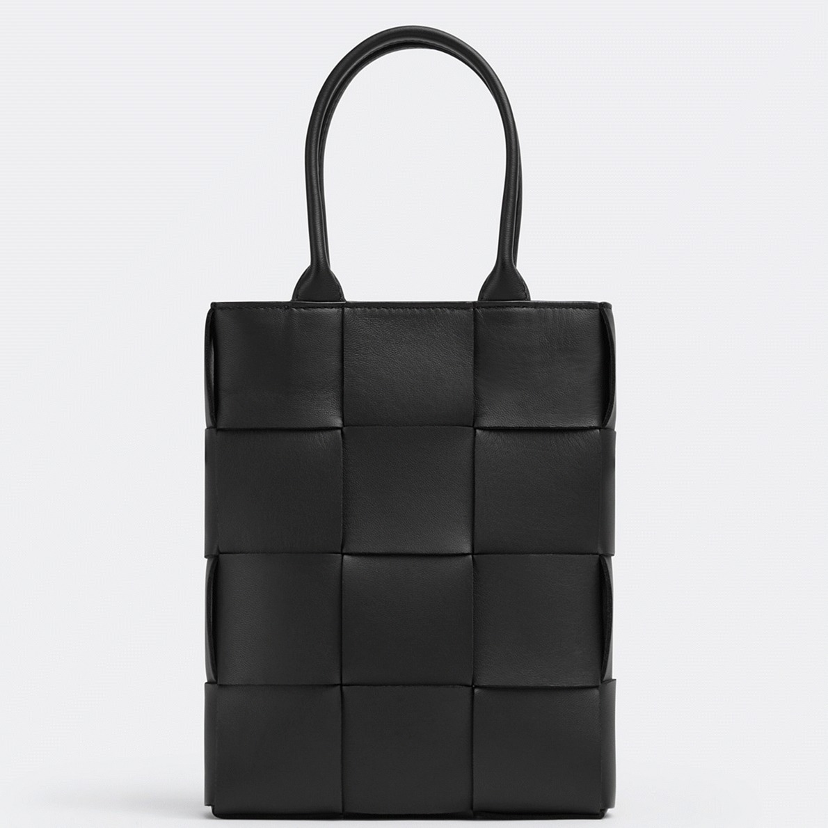 Fake B0tt*ga Ven*ta Cassette Mini Tote Bag Black