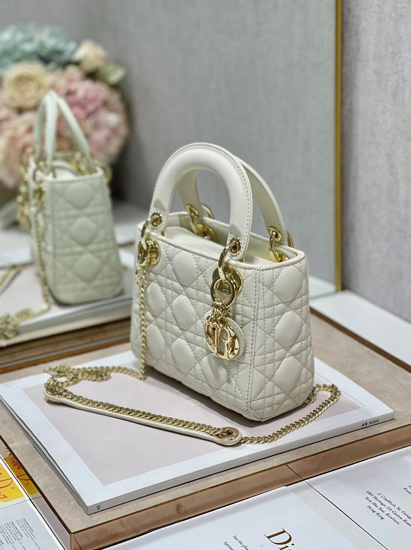 D10r Lady D10r Mini Bag Fake in White