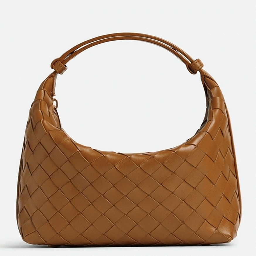 Fake B0tt*ga Ven*ta Mini Wallace Bag Brown