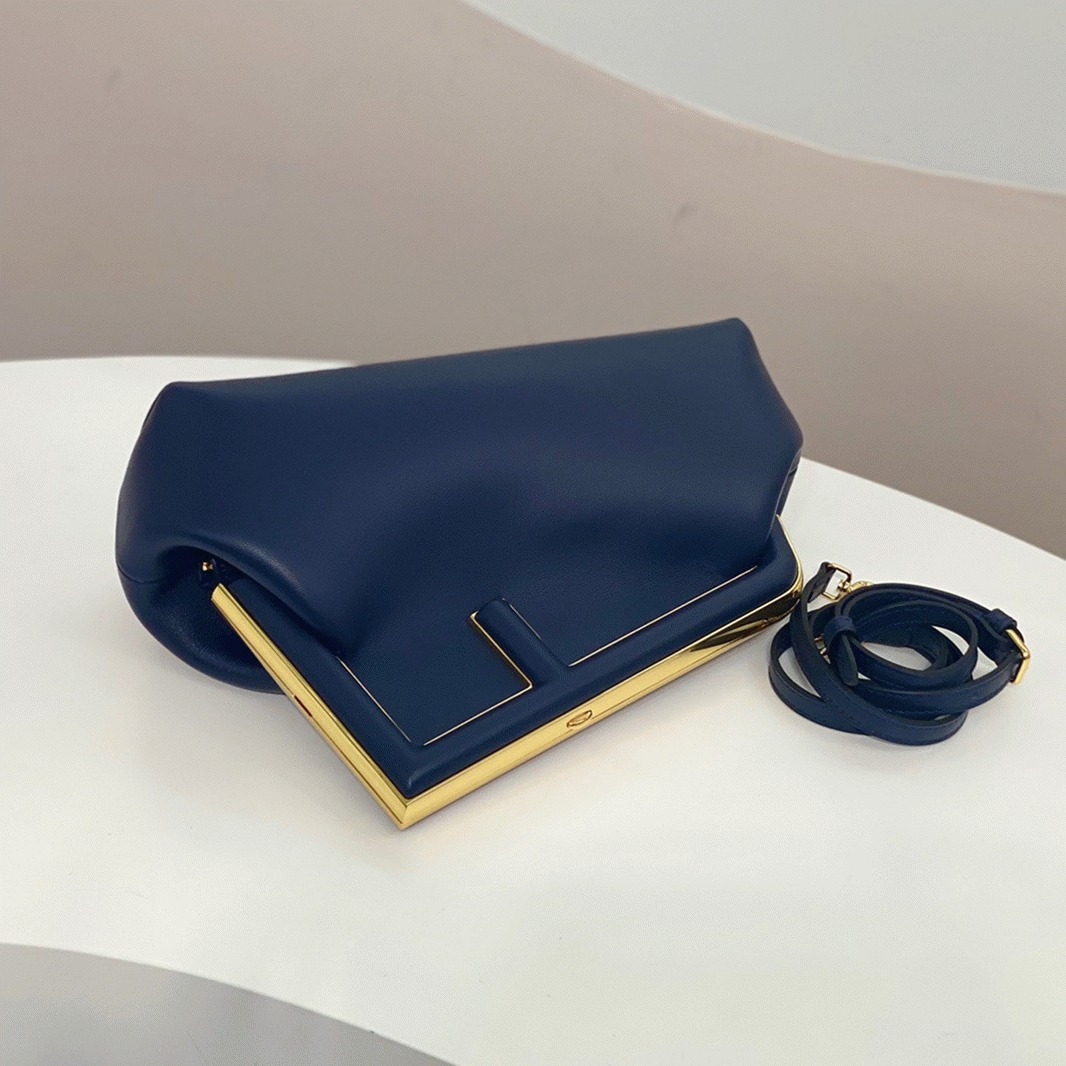 Top Quality Replica F**di First Small Bag In Dark Blue