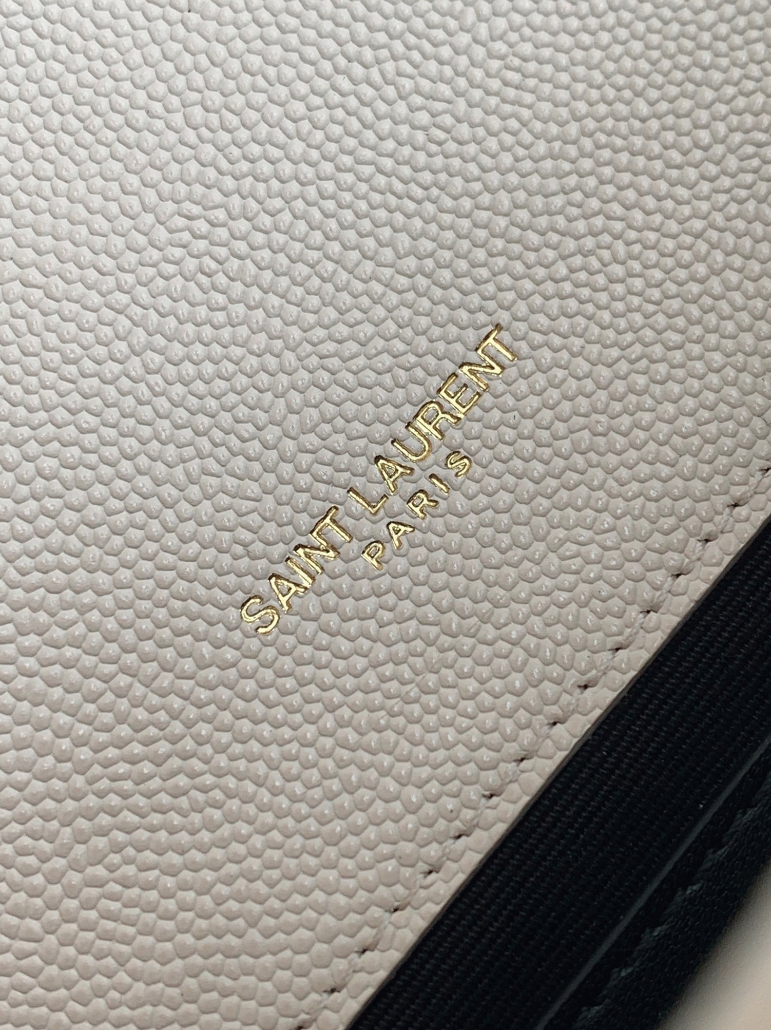 Fake Sa1nt Lau*nt Envelope Small Bag White